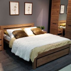 АФИНА А3 Кровать 1600 (крафт) в Новоуральске - novouralsk.mebel24.online | фото 4