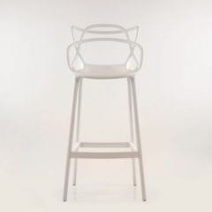 Барный стул Barneo N-235 Masters, белый, design Phillip Stark в Новоуральске - novouralsk.mebel24.online | фото 3