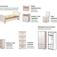 Набор мебели для детской Юниор-10 (с кроватью 800*1600) ЛДСП в Новоуральске - novouralsk.mebel24.online | фото 2