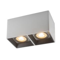 DK3035-WB Светильник накладной IP 20, 10 Вт, GU5.3, LED, белый/черный, пластик в Новоуральске - novouralsk.mebel24.online | фото 2