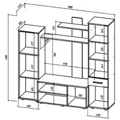 ИБИЦА Гостиная (ЯШС/ЯШТ) в Новоуральске - novouralsk.mebel24.online | фото 2