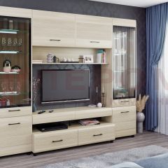 Гостиная Камелия Композиция 11 (Ясень Асахи) в Новоуральске - novouralsk.mebel24.online | фото