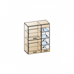 Гостиная Камелия Композиция 6 (Ясень Асахи) в Новоуральске - novouralsk.mebel24.online | фото 2