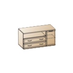 Гостиная Карина Композиция 22 (Снежный ясень) в Новоуральске - novouralsk.mebel24.online | фото 8