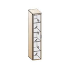Гостиная Карина Композиция 3 (Акация Молдау) в Новоуральске - novouralsk.mebel24.online | фото 3