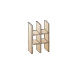 Гостиная Карина Композиция 6 (Снежный ясень) в Новоуральске - novouralsk.mebel24.online | фото 4