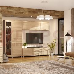 Гостиная Мелисса Композиция 10 (Ясень Асахи) в Новоуральске - novouralsk.mebel24.online | фото