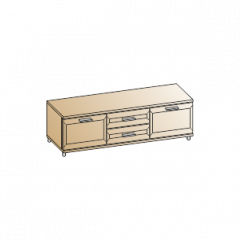 Гостиная Мелисса Композиция 10 (Ясень Асахи) в Новоуральске - novouralsk.mebel24.online | фото 5
