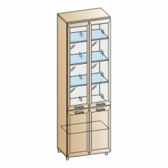 Гостиная Мелисса Композиция 3 (Ясень Асахи) в Новоуральске - novouralsk.mebel24.online | фото 2