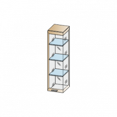 Гостиная Мелисса Композиция 8 (Акация Молдау) в Новоуральске - novouralsk.mebel24.online | фото 3