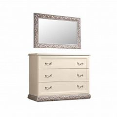 Комод Тиффани штрих-лак/серебро (ТФКМ-1) в Новоуральске - novouralsk.mebel24.online | фото