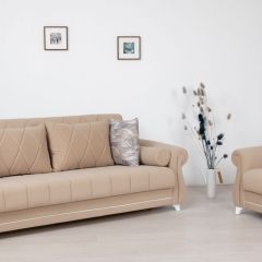 Комплект Роуз ТД 412 диван-кровать + кресло + комплект подушек в Новоуральске - novouralsk.mebel24.online | фото 1