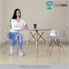 Кресло Barneo N-14 WoodMold прозрачный в Новоуральске - novouralsk.mebel24.online | фото 2