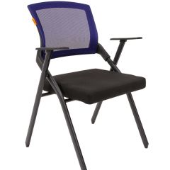 Кресло для посетителей CHAIRMAN NEXX (ткань стандарт черный/сетка DW-61) в Новоуральске - novouralsk.mebel24.online | фото