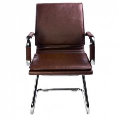 Кресло для посетителя Бюрократ CH-993-Low-V/Brown коричневый в Новоуральске - novouralsk.mebel24.online | фото 4
