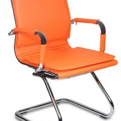 Кресло для посетителя Бюрократ CH-993-Low-V/orange оранжевый в Новоуральске - novouralsk.mebel24.online | фото
