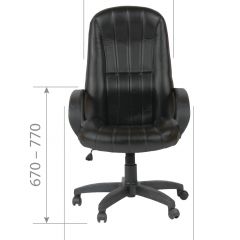 Кресло для руководителя  CHAIRMAN 685 (экокожа черный) в Новоуральске - novouralsk.mebel24.online | фото 5