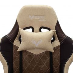 Кресло игровое Бюрократ VIKING 7 KNIGHT BR FABRIC коричневый/бежевый в Новоуральске - novouralsk.mebel24.online | фото 6