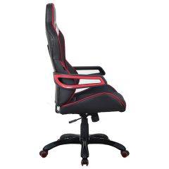 Кресло компьютерное BRABIX Nitro GM-001 (ткань/экокожа) черное, вставки красные (531816) в Новоуральске - novouralsk.mebel24.online | фото 6