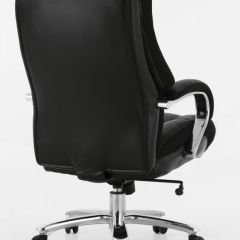Кресло офисное BRABIX PREMIUM "Bomer HD-007" (рециклированная кожа, хром, черное) 531939 в Новоуральске - novouralsk.mebel24.online | фото 4