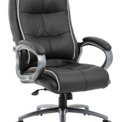Кресло офисное BRABIX PREMIUM "Strong HD-009" (экокожа черная, ткань серая) 531945 в Новоуральске - novouralsk.mebel24.online | фото