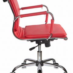 Кресло руководителя Бюрократ CH-993-LOW/RED красный в Новоуральске - novouralsk.mebel24.online | фото 2