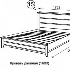 Кровать 1600 с ПМ София 15 в Новоуральске - novouralsk.mebel24.online | фото 3