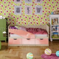 Кровать Бабочки (Розовый металлик) 1800 в Новоуральске - novouralsk.mebel24.online | фото