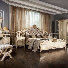 Кровать 1600 Джоконда (крем) в Новоуральске - novouralsk.mebel24.online | фото 7