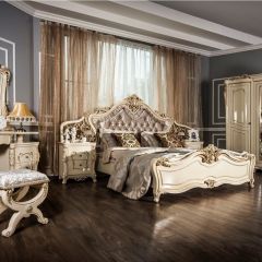 Кровать 1800 Джоконда (крем) в Новоуральске - novouralsk.mebel24.online | фото 7