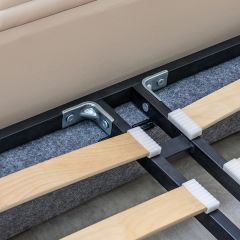 Кровать двойная Оливия 160 + ортопед. основание в Новоуральске - novouralsk.mebel24.online | фото 15