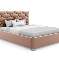 Кровать Коралл интерьерная +основание (80х200) в Новоуральске - novouralsk.mebel24.online | фото
