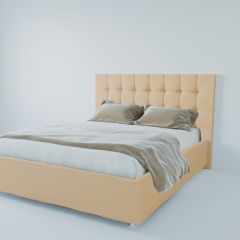 Кровать Венеция с ПМ 1200 (экокожа бежевая) в Новоуральске - novouralsk.mebel24.online | фото 2