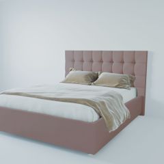 Кровать Венеция с ПМ 1200 (велюр темно-серый) в Новоуральске - novouralsk.mebel24.online | фото 2