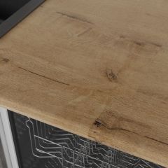 Кухонный гарнитур Адажио мега прайм 1500 х 2700 мм в Новоуральске - novouralsk.mebel24.online | фото 9