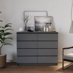 МОРИ МК 1200.8 Комод (графит) в Новоуральске - novouralsk.mebel24.online | фото