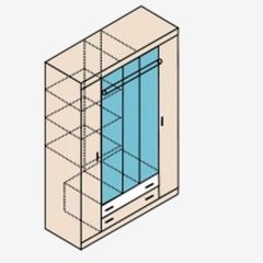 НИКА Н13 Шкаф для одежды в Новоуральске - novouralsk.mebel24.online | фото 5