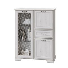 НИКОЛЬ Комод с 1 ст.дв., 2 гл.дв, 1 ящика в Новоуральске - novouralsk.mebel24.online | фото