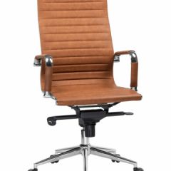 Офисное кресло для руководителей DOBRIN CLARK LMR-101F светло-коричневый №321 в Новоуральске - novouralsk.mebel24.online | фото