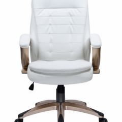 Офисное кресло для руководителей DOBRIN DONALD LMR-106B белый в Новоуральске - novouralsk.mebel24.online | фото