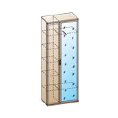 Прихожая Карина композиция 1 (Снежный ясень) в Новоуральске - novouralsk.mebel24.online | фото 2