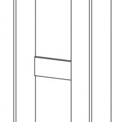 Прихожая Марица Модульная (ЯШ темный/ светлый) в Новоуральске - novouralsk.mebel24.online | фото 5