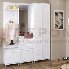 Прихожая Мелисса композиция 11 (Снежный Ясень) в Новоуральске - novouralsk.mebel24.online | фото