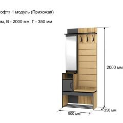 ОЛЬГА-ЛОФТ 1 Прихожая в Новоуральске - novouralsk.mebel24.online | фото 4