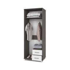 ЕВА Шкаф 2-х дверный Е24 в Новоуральске - novouralsk.mebel24.online | фото 2