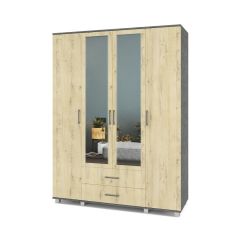 ЕВА Шкаф 4-х дверный Е43 в Новоуральске - novouralsk.mebel24.online | фото 7