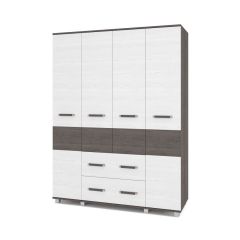 ВИОРА Шкаф 4-х дверный В43 в Новоуральске - novouralsk.mebel24.online | фото
