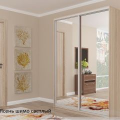 Шкаф №5 1.5-2 Оптима 2300х1504х452 (фасад 2 зеркала) в Новоуральске - novouralsk.mebel24.online | фото 5