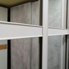 Шкаф-купе 1500 серии NEW CLASSIC K4+K4+B2+PL4 (2 ящика+F обр. штанга) профиль «Капучино» в Новоуральске - novouralsk.mebel24.online | фото 6