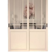Шкаф-купе 1700 серии NEW CLASSIC K4+K4+B2+PL4 (2 ящика+F обр. штанга) профиль «Капучино» в Новоуральске - novouralsk.mebel24.online | фото 15